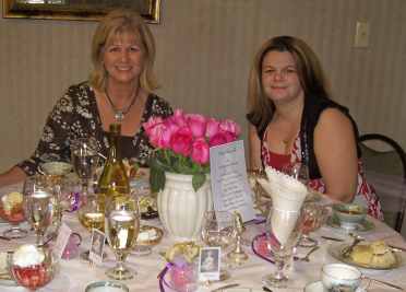 At a Baby Shower Tea